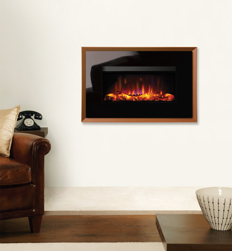 gamma elettrica Oekotherm, Gazco, inserto Riva2 670, effetto fiamma realistico