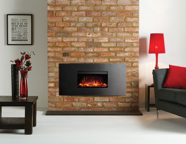 camino elettrico, Riva2 670, cornice Verve, curva, rendimento alto