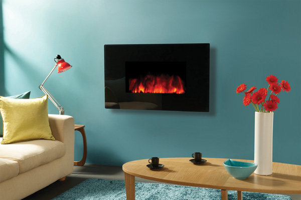 Studio 1 Glass, Stovax, serie elettrica, camino, stufa