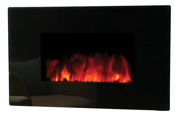 stufa elettrica, camino, da appendere, arredamento, design, Studio 1 Glass