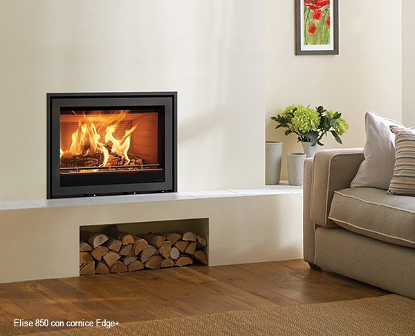 stufe a camini italiani, Elise, visura fiamme