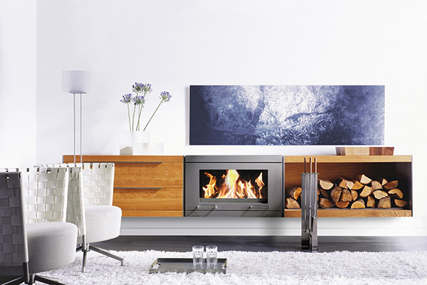 stufa a legna, premio design, Balance