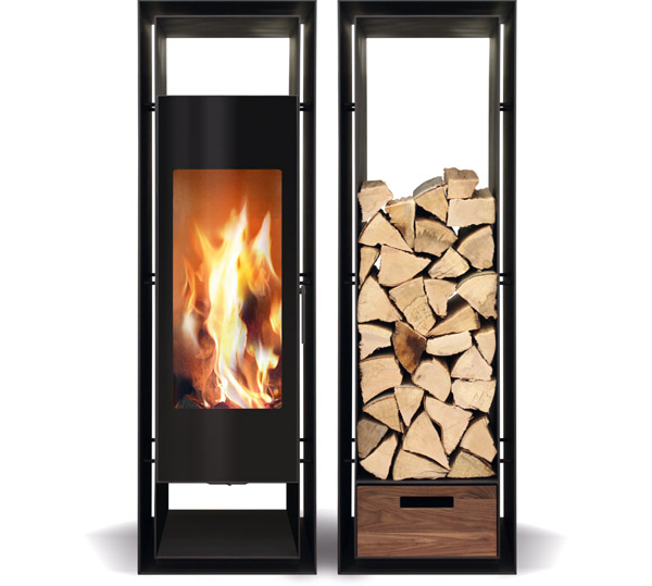 stufa a legna, alto rendimento, Gate, Skantherm, Oekotherm, ridotto consumo di legna